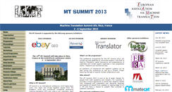 Desktop Screenshot of mtsummit2013.info